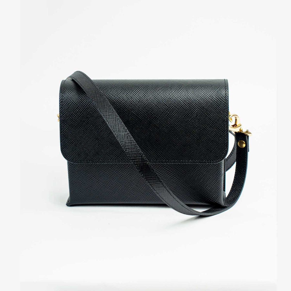 MADAMA – Borsa nera con tracolla