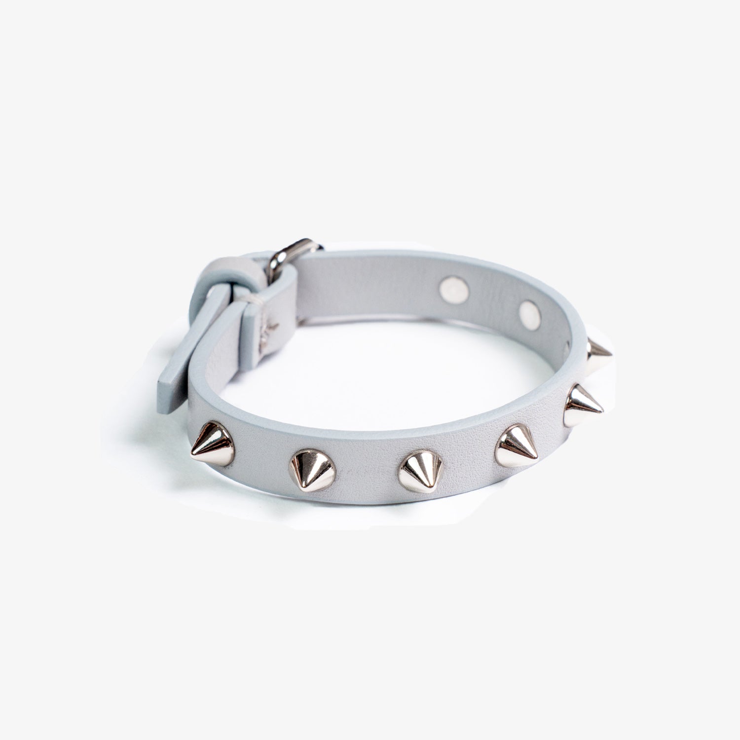 MIKY – Bracciale Grigio Borchiato