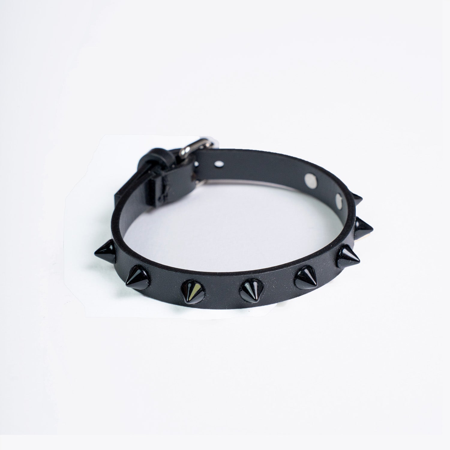 MIKY – Bracciale Nero Borchiato