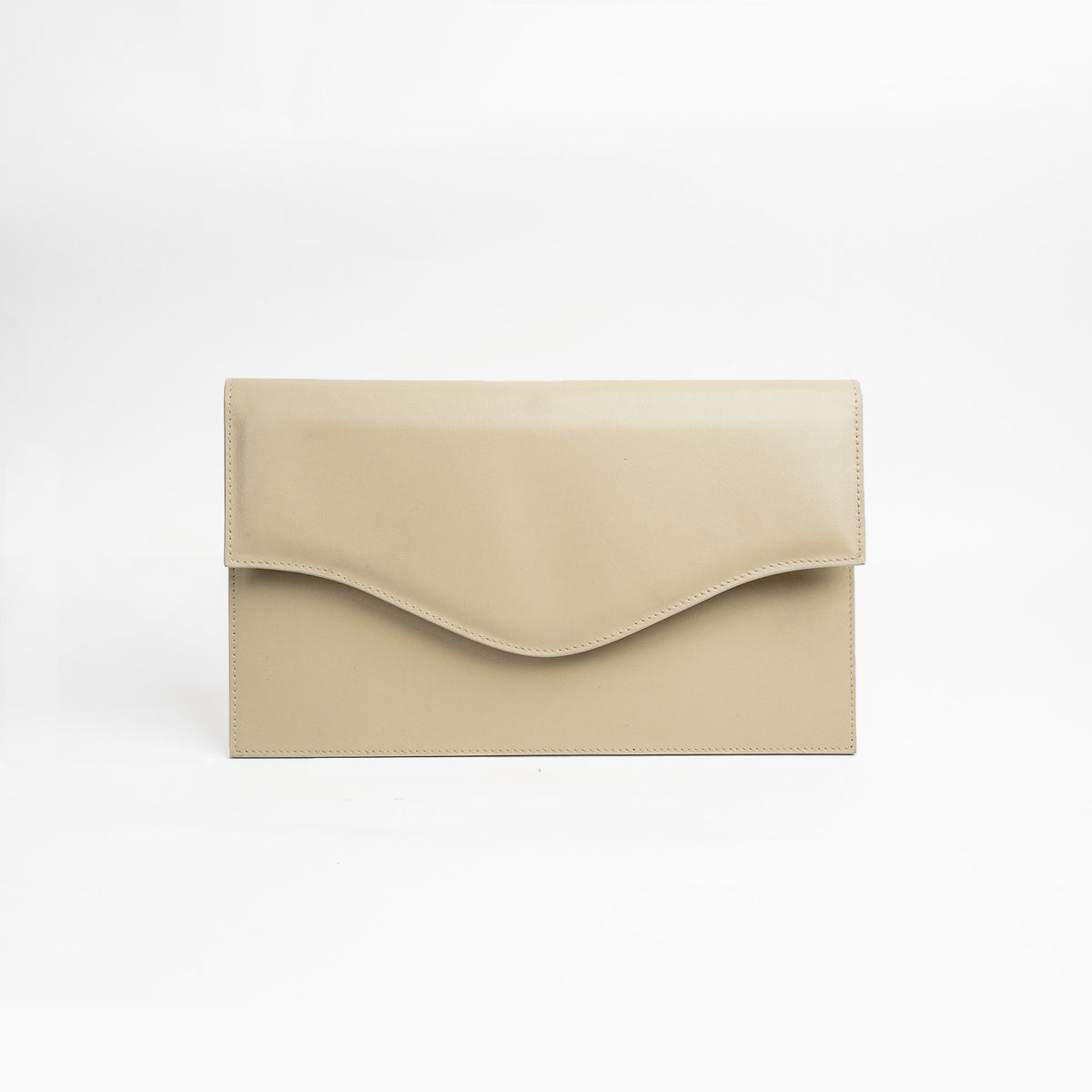 LUISA - Pochette beige a mano