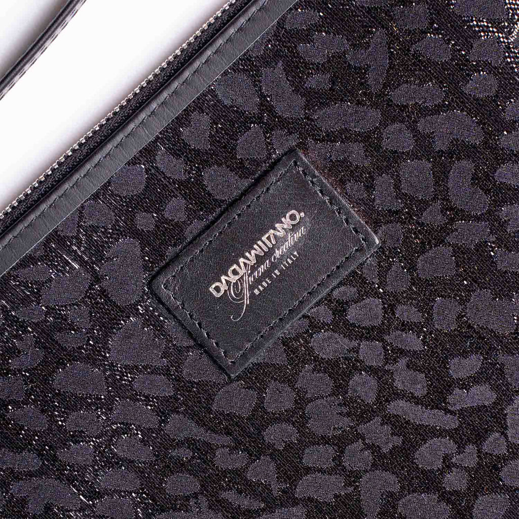 LU - Busta in Jacquard e Pelle