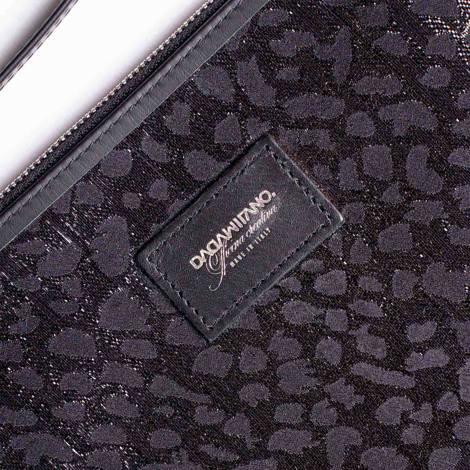 LU - Busta in Jacquard e Pelle