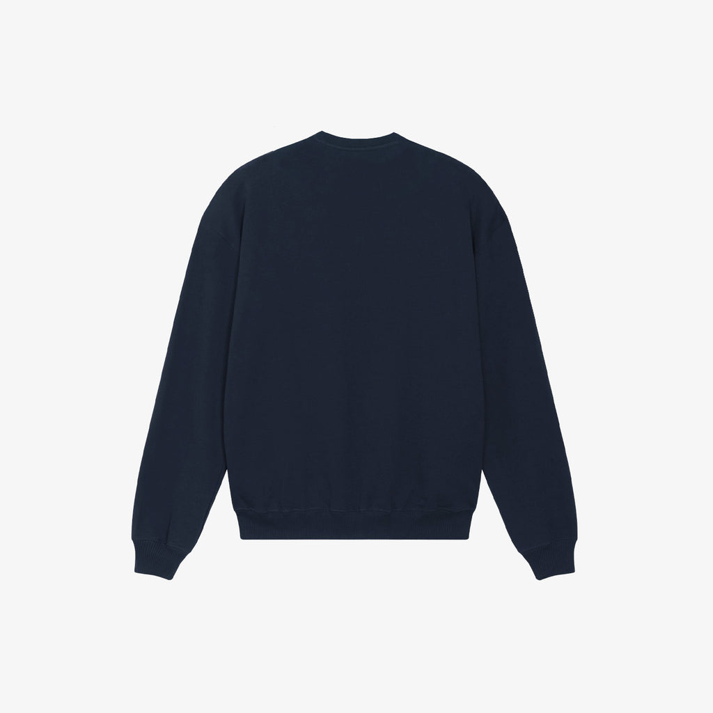 AMBROSIUS - Felpa Girocollo Navy