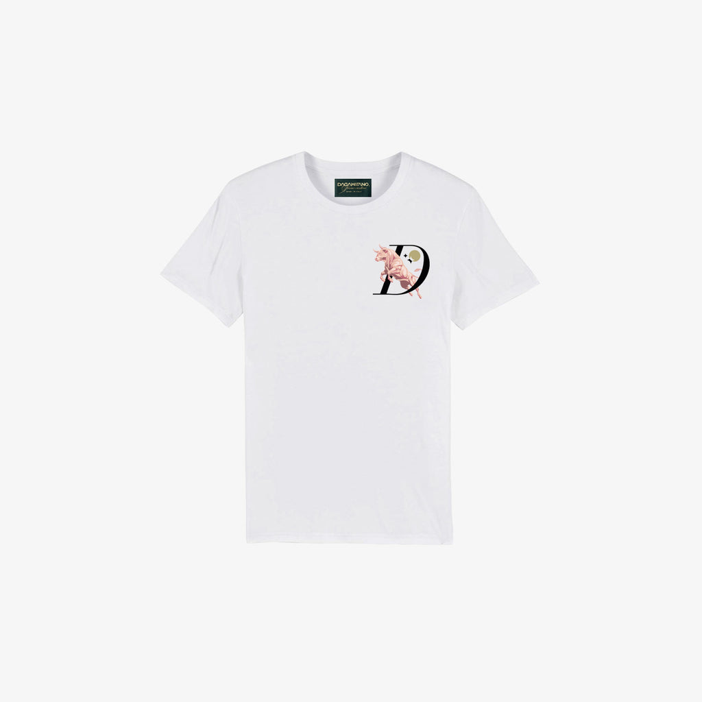 GALLERIA - T-Shirt bianca con stampa